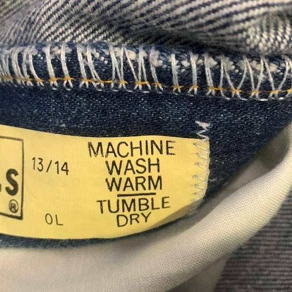 Original 80s Vintage Chic by H.I.S. High Waist Straight Leg Jeans - Picture 8 of 8